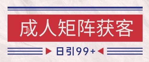 小红书某音橙人赛道引流获客，自热矩阵日引200+【揭秘】-财阁
